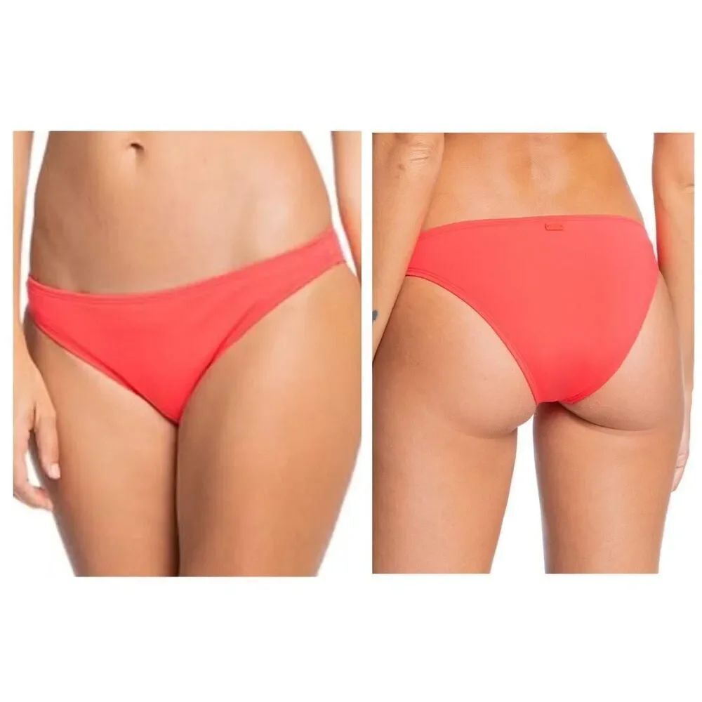 Roxy Womens Standard Beach Classics Moderate Bikini Bottom